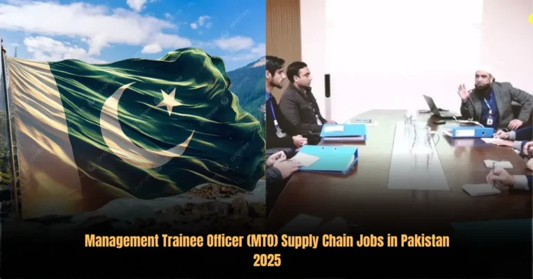 Management Trainee Officer (MTO) Supply Chain Jobs in Pakistan 2025