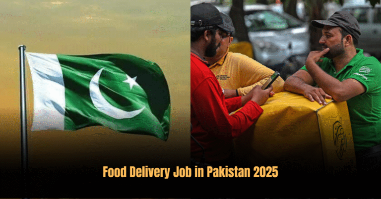 Food Delivery Job in Pakistan 2025