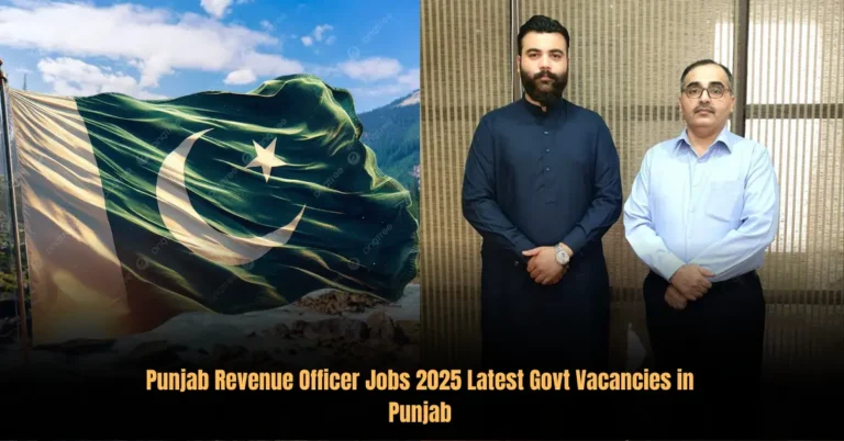Punjab Revenue Officer Jobs 2025 Latest Govt Vacancies in Punjab