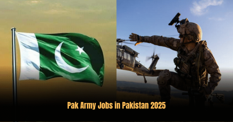 Pak Army Jobs in Pakistan 2025