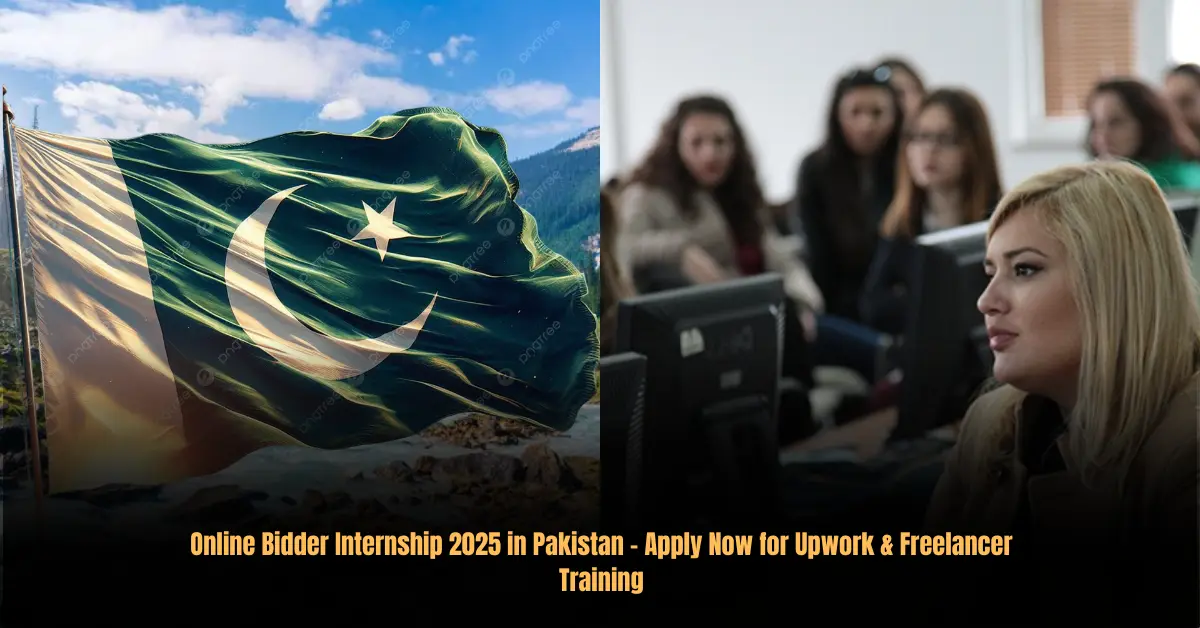 Online Bidder Internship 2025 in Pakistan – Apply Now for Upwork & Freelancer Training