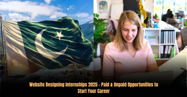 Website Designing Internships 2025 – Paid & Unpaid Opportunities to Start Your Career
