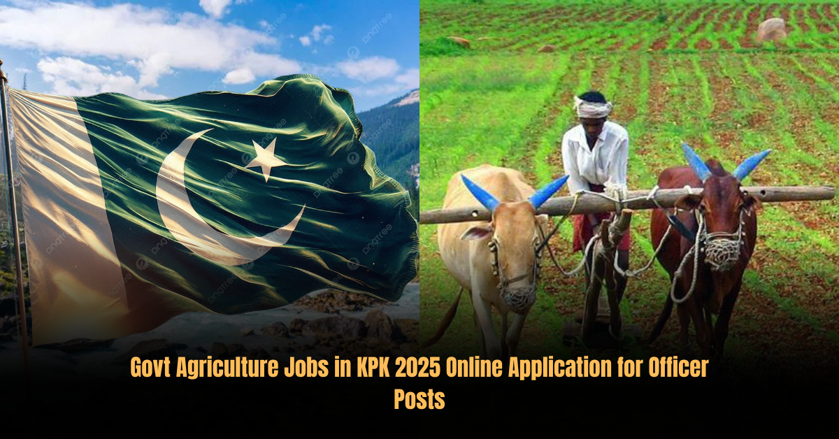 Govt Agriculture Jobs in KPK 2025 Online Application for Officer Posts