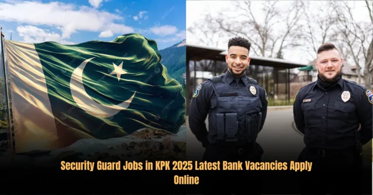 Security Guard Jobs in KPK 2025 Latest Bank Vacancies Apply Online