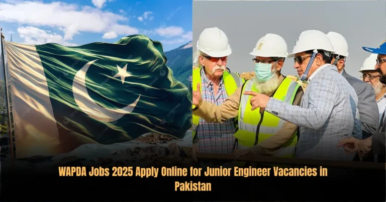 WAPDA Jobs 2025 Apply Online for Junior Engineer Vacancies in Pakistan