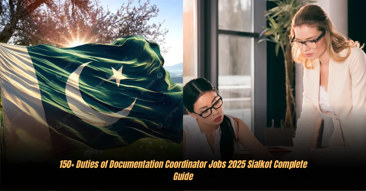 150+ Duties of Documentation Coordinator Jobs 2025 Sialkot Complete Guide