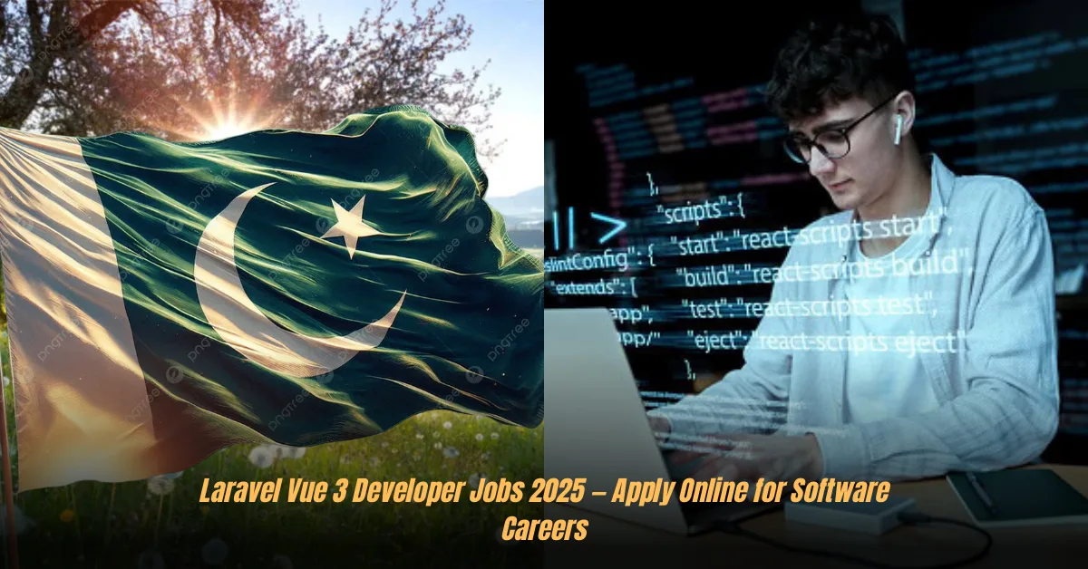 Laravel Vue 3 Developer Jobs 2025 — Apply Online for Software Careers