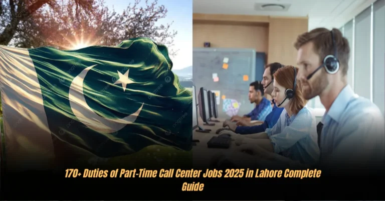 170+ Duties of Part-Time Call Center Jobs 2025 in Lahore Complete Guide