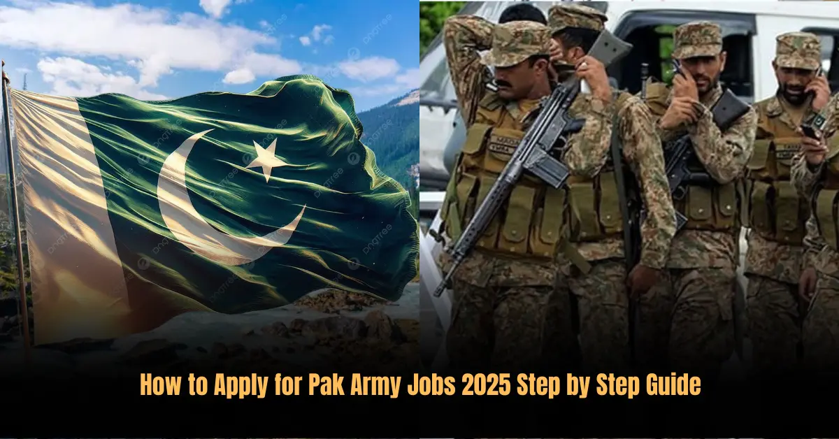 How to Apply for Pak Army Jobs 2025 Step by Step Guide