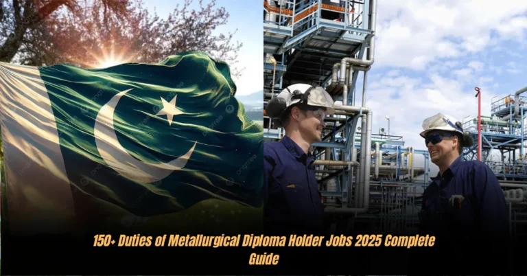 150+ Duties of Metallurgical Diploma Holder Jobs 2025 Complete Guide