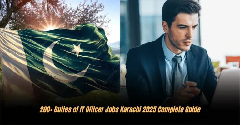 200+ Duties of IT Officer Jobs Karachi 2025 Complete Guide