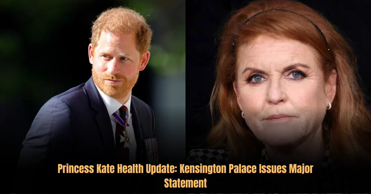 Sarah Ferguson Bold Statement as Prince Harry Arrives in Windsor