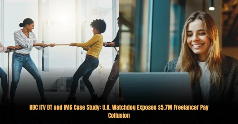 BBC ITV BT and IMG Case Study: U.K. Watchdog Exposes $5.7M Freelancer Pay Collusion