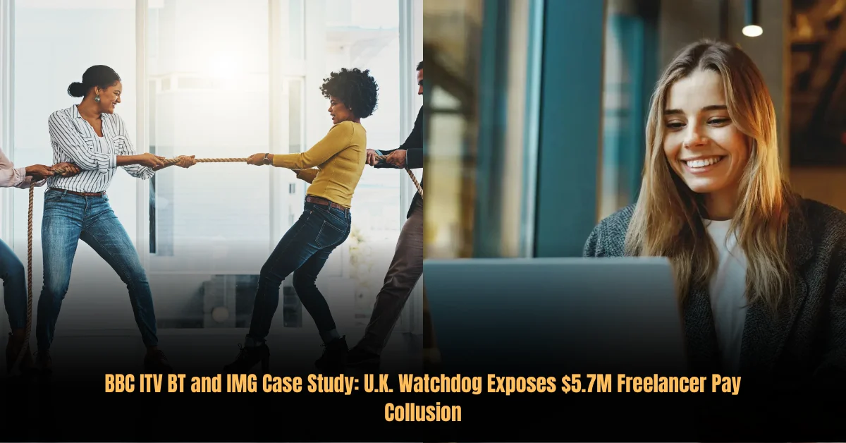 BBC ITV BT and IMG Case Study: U.K. Watchdog Exposes $5.7M Freelancer Pay Collusion