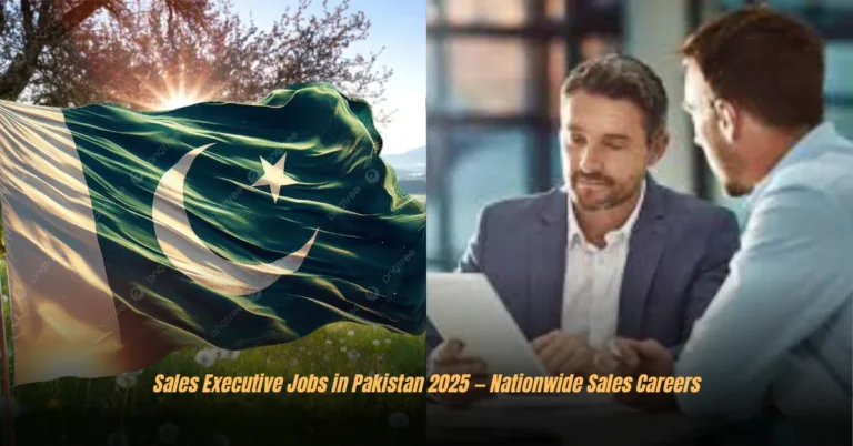 Sales Executive Jobs in Pakistan 2025 — Nationwide Sales Careers