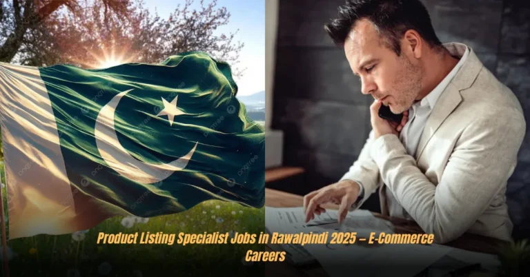 Product Listing Specialist Jobs in Rawalpindi 2025 — E-Commerce Careers